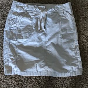 Ann Taylor 2P  women's tan skirt